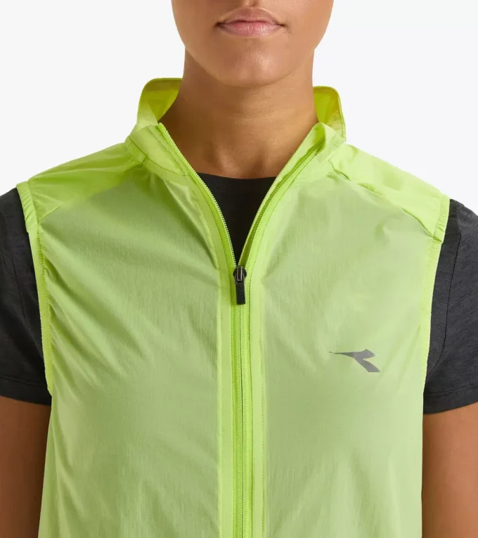 L. Gilet ripiegabile Gilet da corsa ripiegabile e antivento