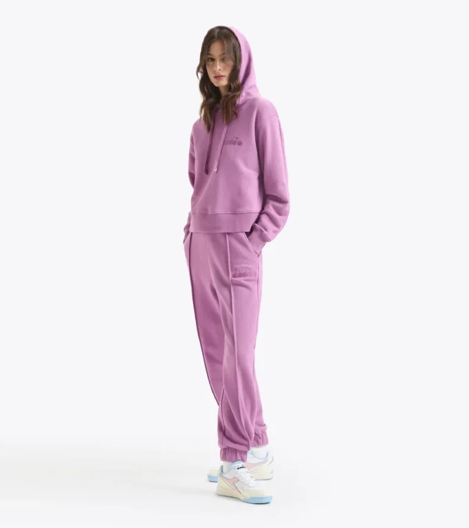 L. Hoodie Athl. Logo Felpa con cappuccio – Donna