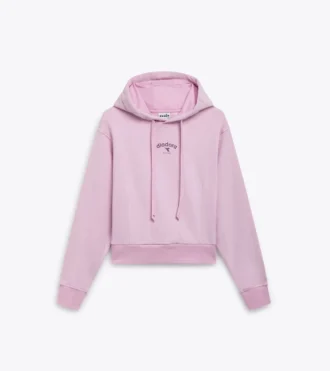 L. Hoodie Athl. Logo Felpa con cappuccio in cotone