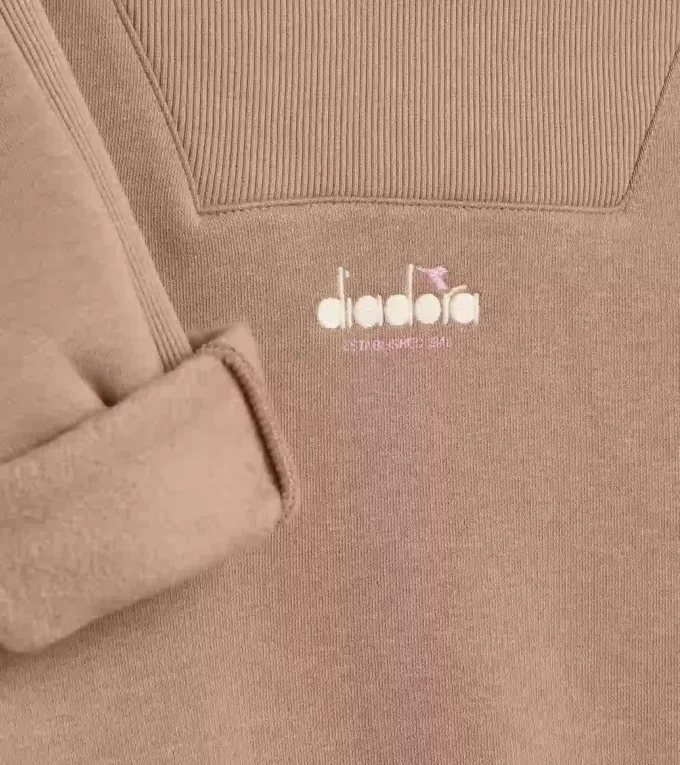 L. Hoodie Athl. Logo Felpa con cappuccio in pile con vestibilità regolabile