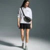 L. Hoodie Ess. Sports Felpa con cappuccio in cotone