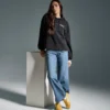 L. Hoodie Ess. Sports Felpa con cappuccio in cotone