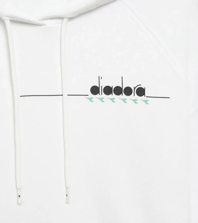 L. Hoodie Ess. Sports Felpa con cappuccio in cotone