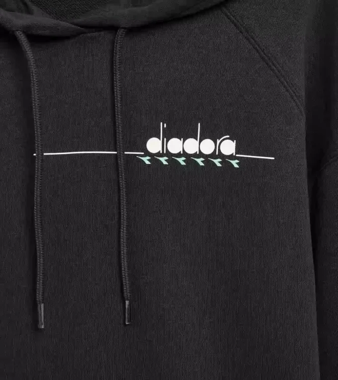 L. Hoodie Ess. Sports Felpa con cappuccio in cotone
