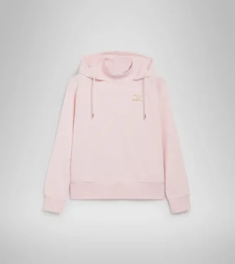 L. Hoodie Flounce Felpa con cappuccio