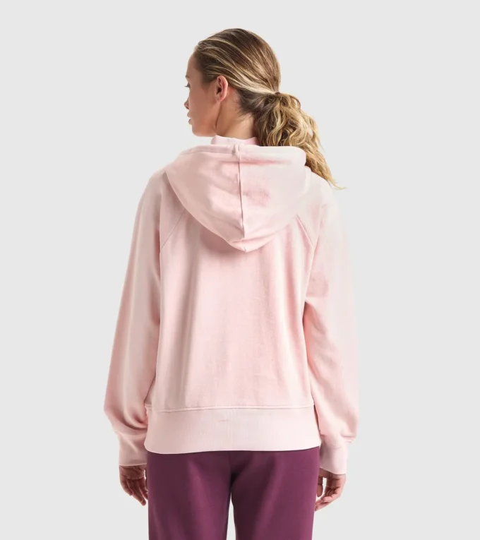 L. Hoodie Flounce Felpa con cappuccio