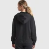 L. Hoodie Flounce Felpa con cappuccio