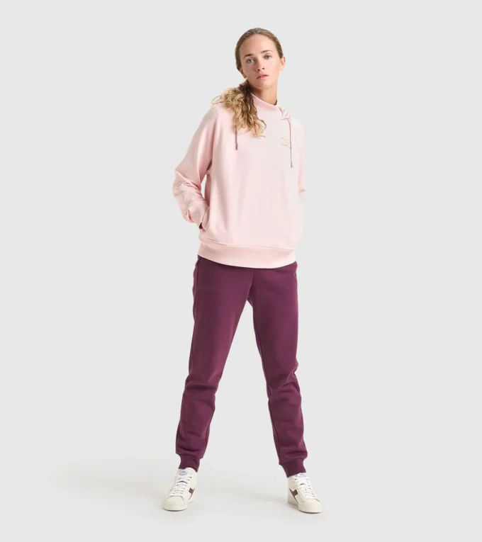 L. Hoodie Flounce Felpa con cappuccio