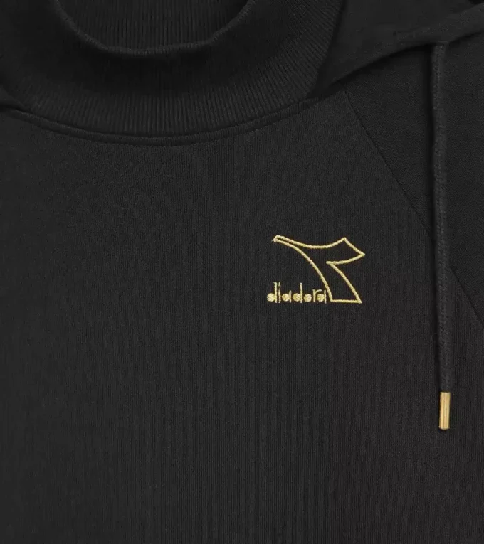 L. Hoodie Flounce Felpa con cappuccio