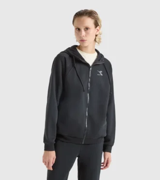 L.Hoodie Fz Chromia Felpa con cappuccio