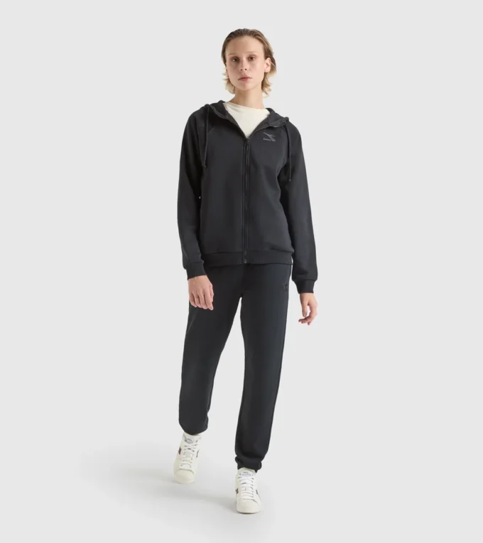 L.Hoodie Fz Chromia Felpa con cappuccio