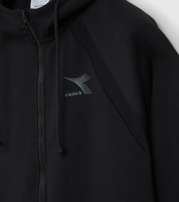 L.Hoodie Fz Chromia Felpa con cappuccio