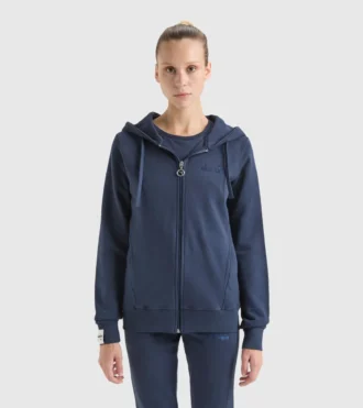 L. Hoodie Fz Mii Felpa con cappuccio – Made in Italy