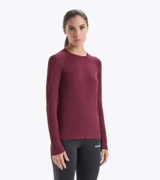 L. Ls Skin Friendly T-Shirt Maglia da corsa a maniche lunghe