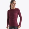 L. Ls Skin Friendly T-Shirt Maglia da corsa a maniche lunghe
