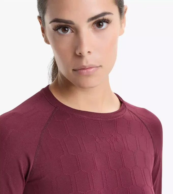 L. Ls Skin Friendly T-Shirt Maglia da corsa a maniche lunghe