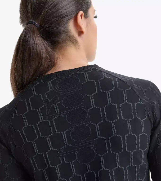 L. Ls Skin Friendly T-Shirt Maglia da corsa a maniche lunghe