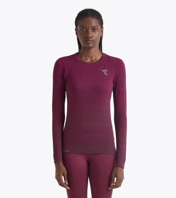 L. Ls T-Shirt Stratouno Maglietta tecnica a maniche lunghe per il controllo della temperatura – Running