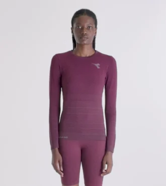 L. Ls T-Shirt Stratouno Maglietta tecnica a maniche lunghe per il controllo della temperatura – Running