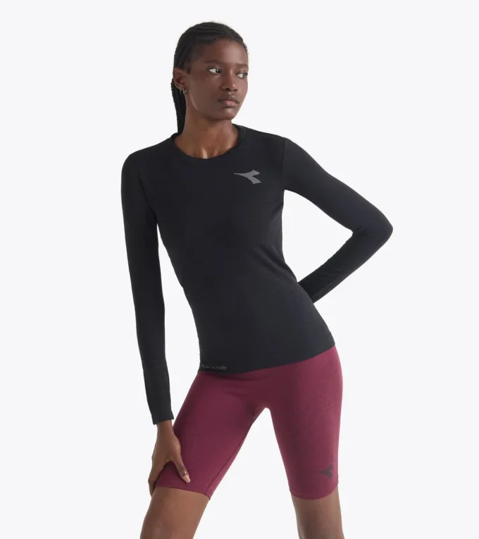 L. Ls T-Shirt Stratouno Maglietta tecnica a maniche lunghe per il controllo della temperatura – Running