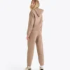 L. Pantaloni Athl. Pantaloni della tuta in pile con logo – Vestibilità regolabile