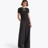 L. Pantaloni Flare Athl. Pantaloni da tuta con logo e vestibilità comoda