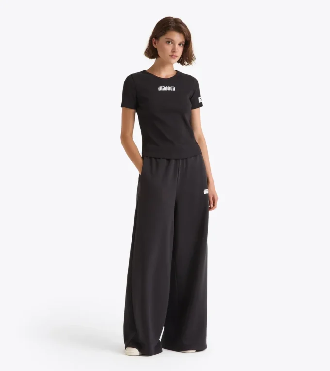 L. Pantaloni Flare Athl. Pantaloni da tuta con logo e vestibilità comoda