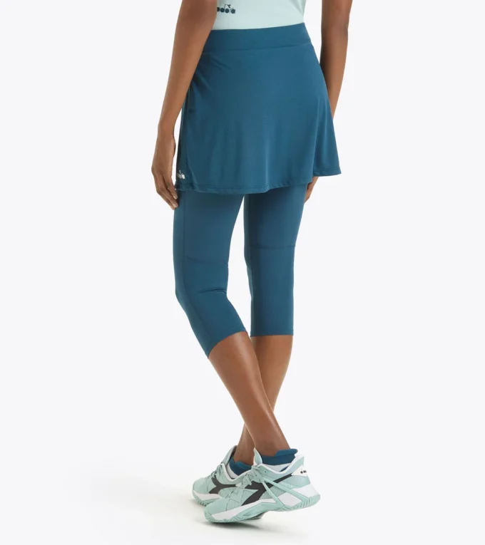L. Power Skirt Gonna da tennis con leggings 3/4 integrati