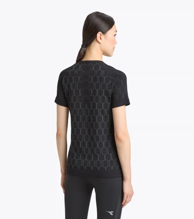 L. Ss Skin Friendly T-Shirt Maglietta da corsa a maniche corte