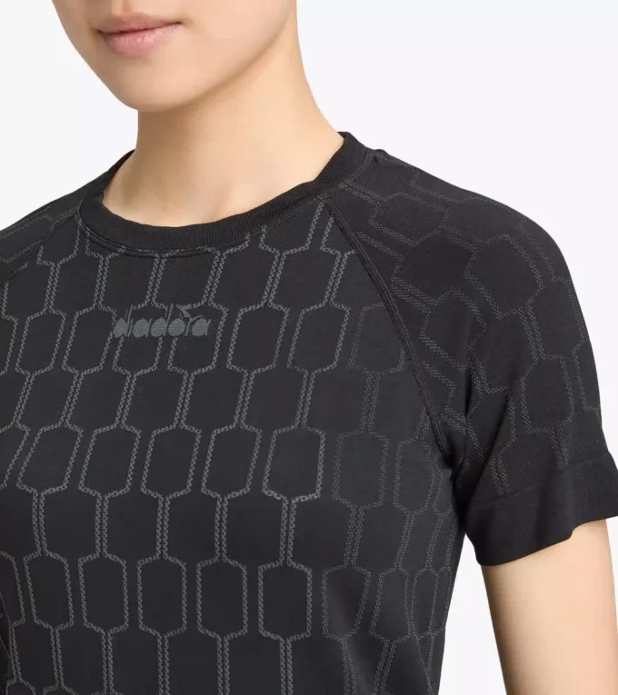 L. Ss Skin Friendly T-Shirt Maglietta da corsa a maniche corte