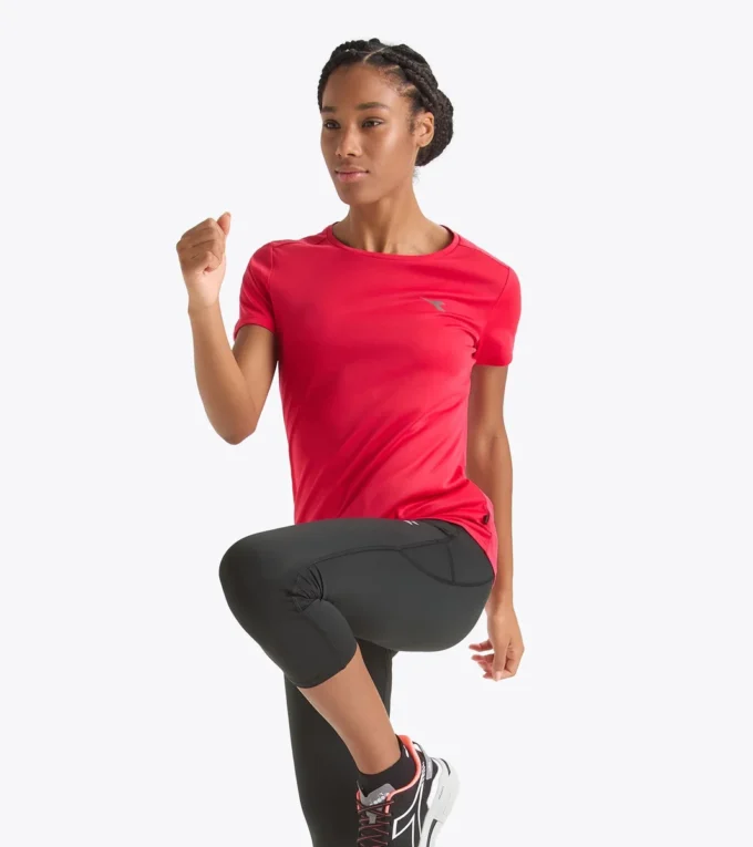 L. Ss T-Shirt Run Maglietta sportiva
