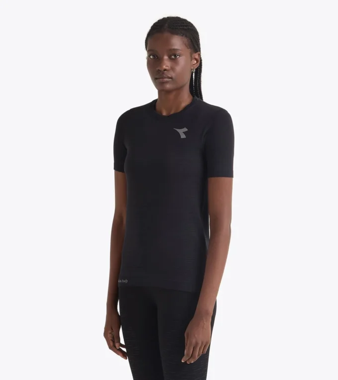 L. Ss T-Shirt Stratouno Maglietta tecnica per il controllo della temperatura – Running