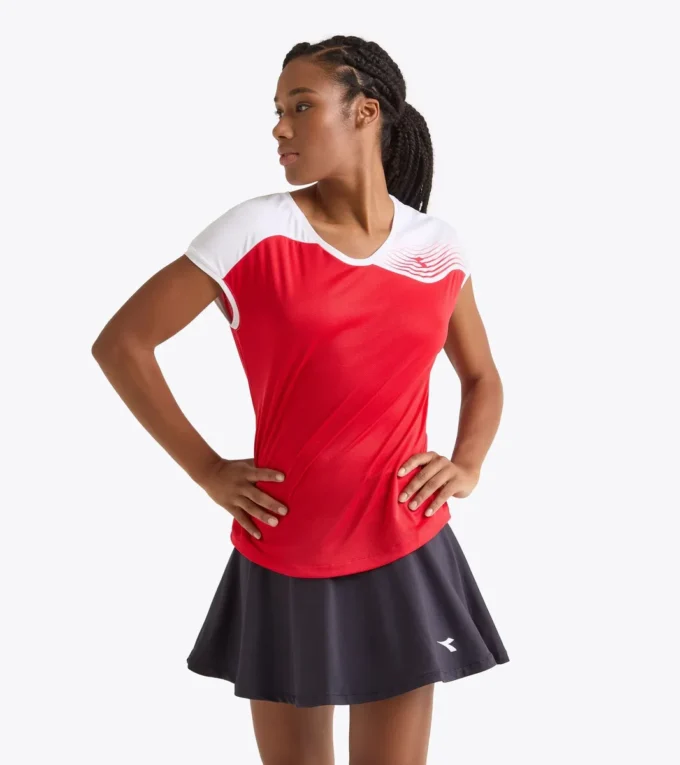 L. T-Shirt Court T-shirt da tennis