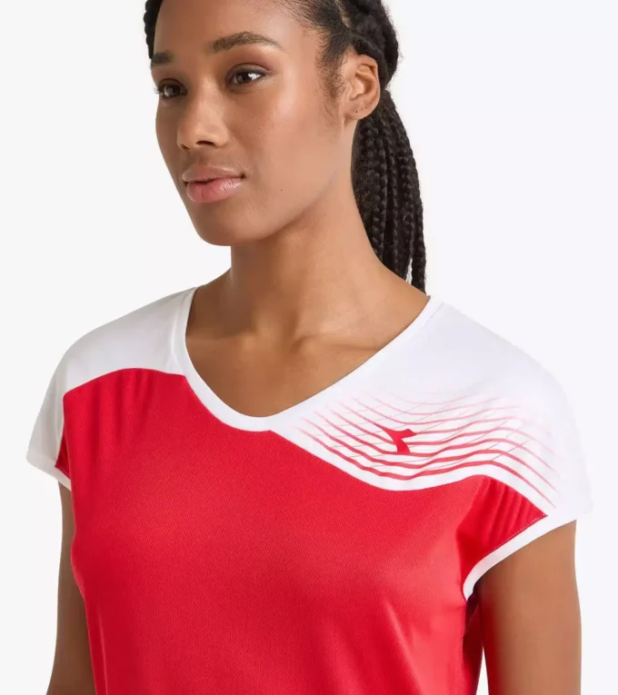 L. T-Shirt Court T-shirt da tennis
