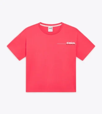 L. T-Shirt Ss Ii Ess. Sports T-shirt in cotone – Vestibilità comoda