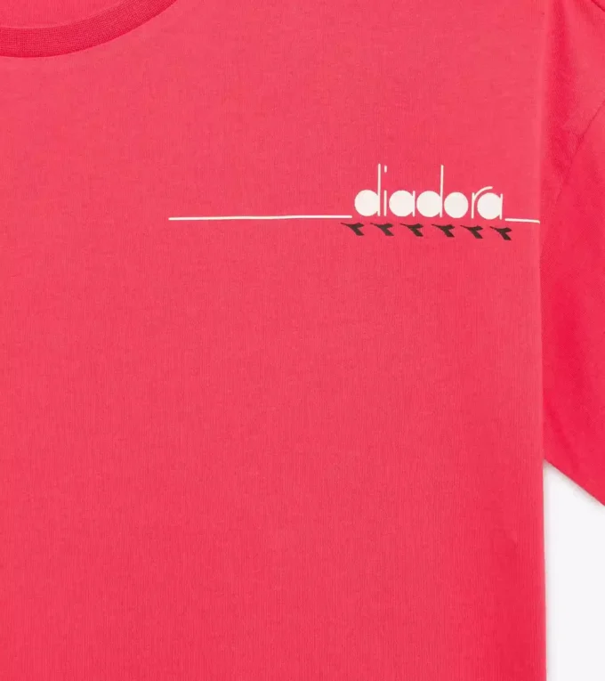L. T-Shirt Ss Ii Ess. Sports T-shirt in cotone – Vestibilità comoda