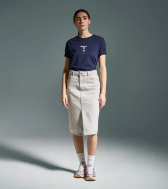 L. T-Shirt Ss Iii Ess. Sports T-shirt in cotone – Vestibilità regolare