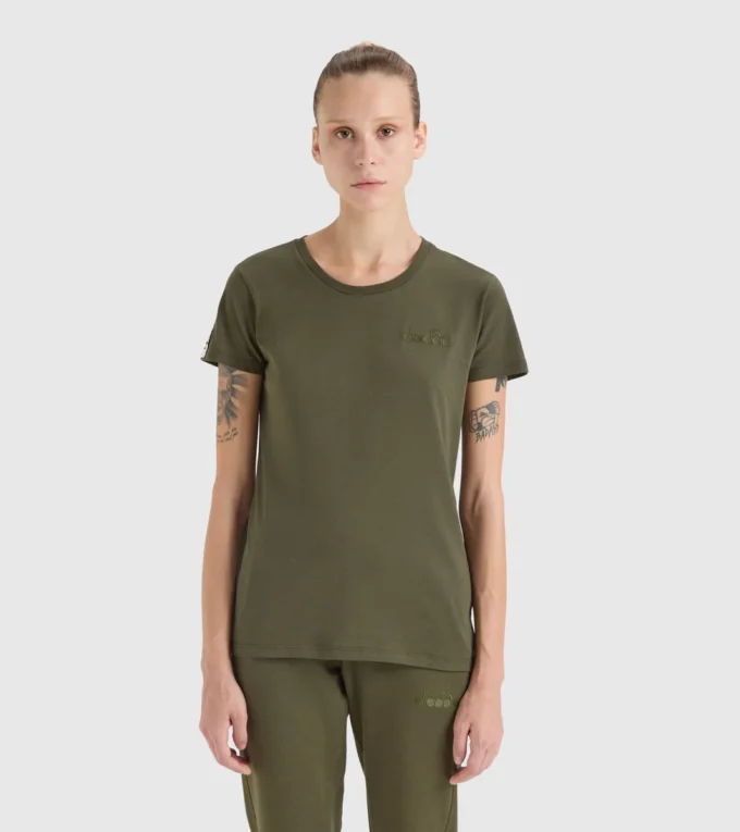 L. T-Shirt Ss Mii T-shirt in cotone – Made in Italy