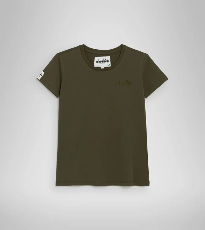 L. T-Shirt Ss Mii T-shirt in cotone – Made in Italy