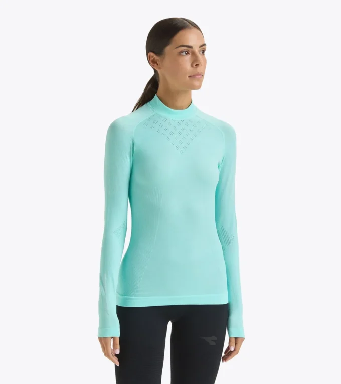 L. Turtle Neck Act Maglia da allenamento a maniche lunghe
