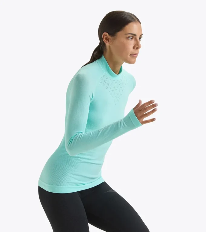 L. Turtle Neck Act Maglia da allenamento a maniche lunghe