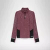 L. Warm Up Winter Sweat Be One Top da corsa con zip a 1/2