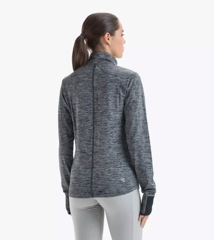 L. Warm Up Winter Sweat Be One Top da corsa con zip a 1/2