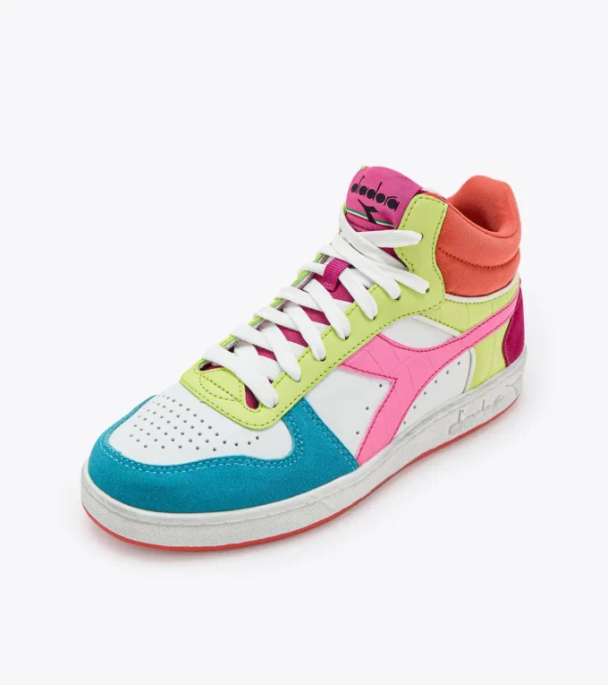 Magic Basket Demi Croco Wn Scarpe sportive