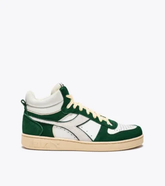 Magic Basket Demi Cut Suede Leather Sneakers sportive