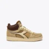 Magic Basket Demi Cut Suede Leather Sneakers sportive