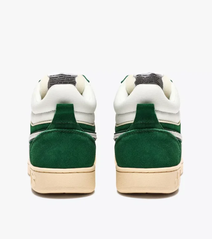 Magic Basket Demi Cut Suede Leather Sneakers sportive