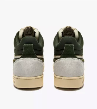 Magic Basket Demi Cut Suede Leather Sneakers sportive
