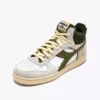Magic Basket Demi Cut Suede Leather Sneakers sportive