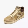 Magic Basket Demi Cut Suede Leather Sneakers sportive